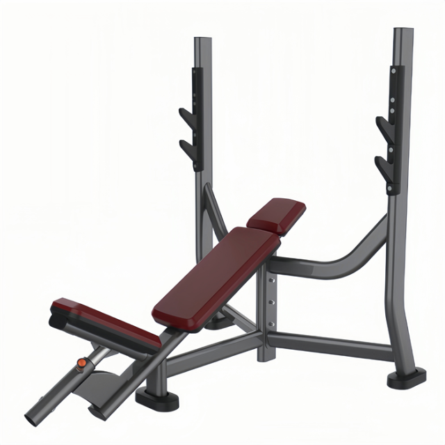 奥林匹克上斜训练架 （不含铃片和奥杆） Olympic Incline Bench