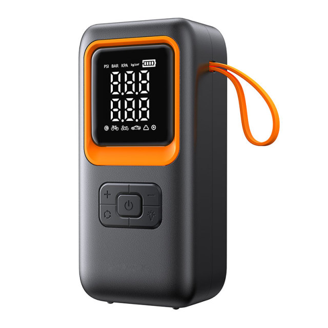 High Pressure 150PSI Portable Tire Inflator for Car and Bike Digital Display Air Pump for Roadside Assistance