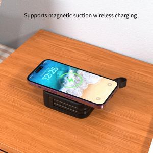 6 in 1 PD 20W Magnetic Wireless Charging Powerbank AC Wall Plug Built in Cable 10000mAh Portable Charger Power Banks