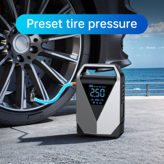 Portable Super Capacitor Kit  Battery 4 in 1 Emergency Car Jump Starter Power Bank With Air Pump