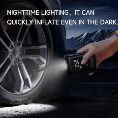 Compressor De Ar Portatil Sem Fio Com Bateria De 4000 MAh Inflador De Portatil Compresor De Aire Portatil