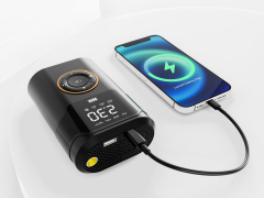 Portable Wireless Plastic Handheld Air Compressor Digital Display 150PSI High Pressure Tire Pressure Monitor Car Tire Inflator