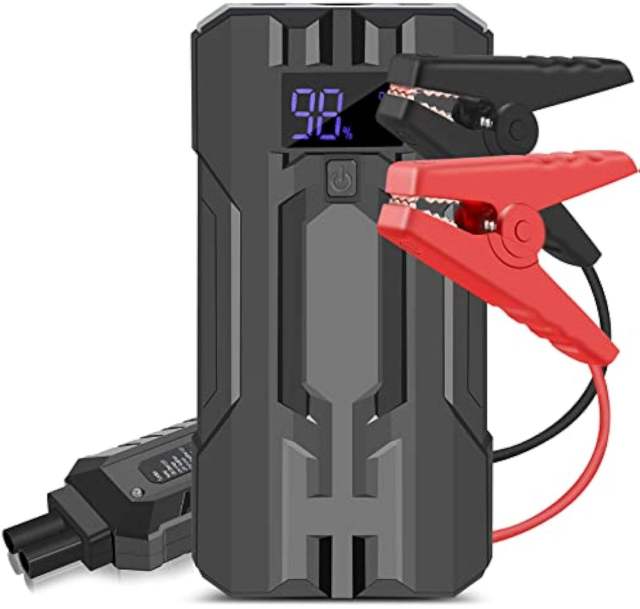 High Quality 1000a Peak Current Fast Charging Emergency Power Supply CE ROHS 10000mAh Portable Car Jump Starter