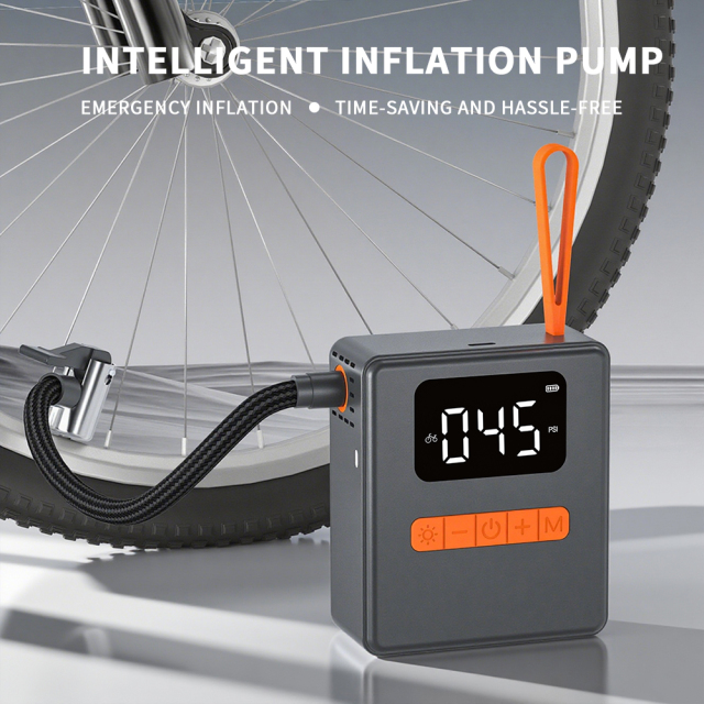 High Pressure 150PSI Smart LCD Display Wireless Car Tire Inflator Bicycle Air Pump Bike Air Pump