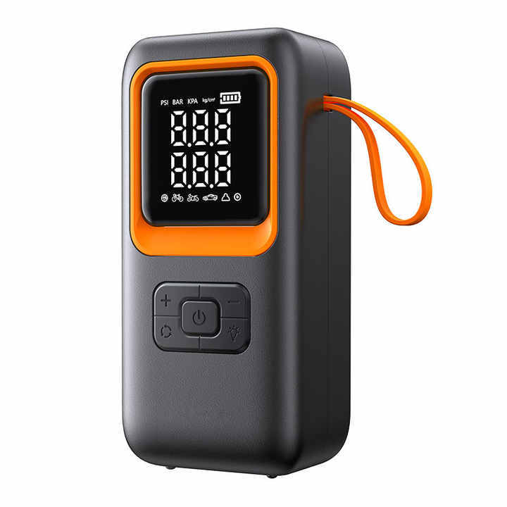 Car Accessories Portable Tire Inflator for Car and Motorcycle Rechargeable Air Compressor Pump
