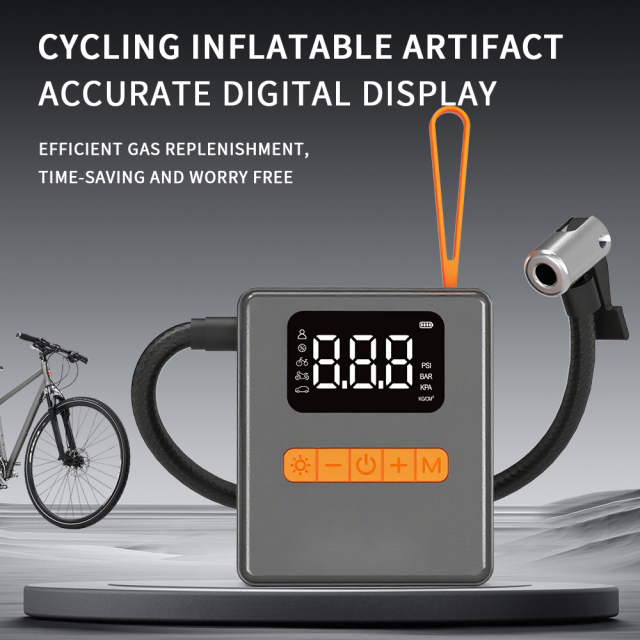 High Pressure 150PSI Smart LCD Display Wireless Car Tire Inflator Bicycle Air Pump Bike Air Pump