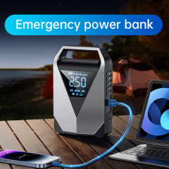 Portable Super Capacitor Kit  Battery 4 in 1 Emergency Car Jump Starter Power Bank With Air Pump