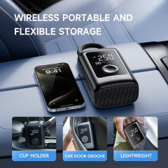 Compressor De Ar Portatil Sem Fio Com Bateria De 4000 MAh Inflador De Portatil Compresor De Aire Portatil