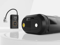 Portable Wireless Plastic Handheld Air Compressor Digital Display 150PSI High Pressure Tire Pressure Monitor Car Tire Inflator