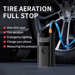 Portable 150PSI Cordless Tire Inflator Air Compressor 20000mAh Built-in Jump Starter Digital Screen Emergency SOS Flashlight