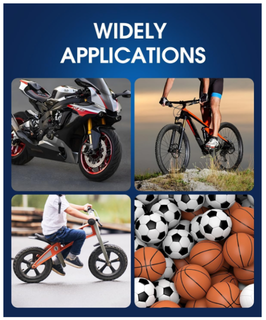 Electric Bike Tire Pump Max 150 PSI Rechargeable 3200mAh Portable Mini Air Pump Plastic Digital Pressure Gauge 10L/min