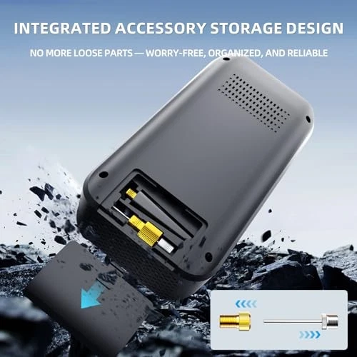 Hot-Selling Rechargeable 6000mAh 150PSI Car Mobile Tire Inflator Portable Air Compressor