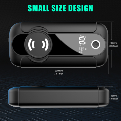 CY56 Car Battery Jump Starter Power Bank with 2000A Peak Current & 15W Wireless Charging System