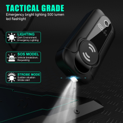 CY56 Car Battery Jump Starter Power Bank with 2000A Peak Current & 15W Wireless Charging System