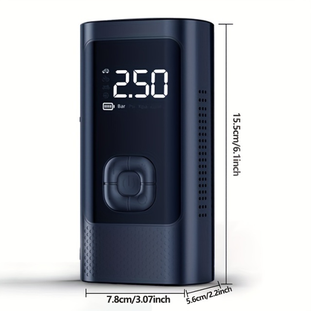SY227 Wireless Digital Tire Inflator Pump 150PSI Portable Air Pump
