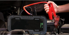 LD12 Multi-Function 12V Jump Starter with LED Flashlight & Emergency Tools