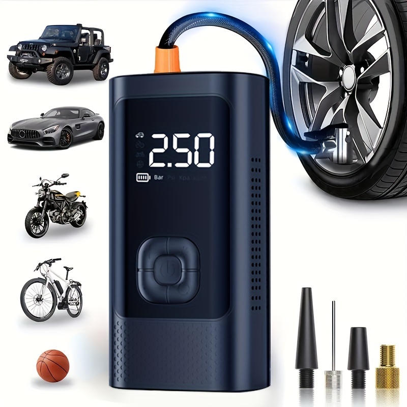 SY227 Wireless Digital Tire Inflator Pump 150PSI Portable Air Pump