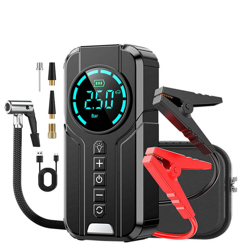 1920 Portable Car Jump Starter Power Bank (5-in-1 Emergency Tool Kit)
