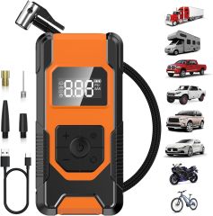 YQ01 Wireless Portable Tire Inflator Pump 150PSI Fast Inflation Air Pump