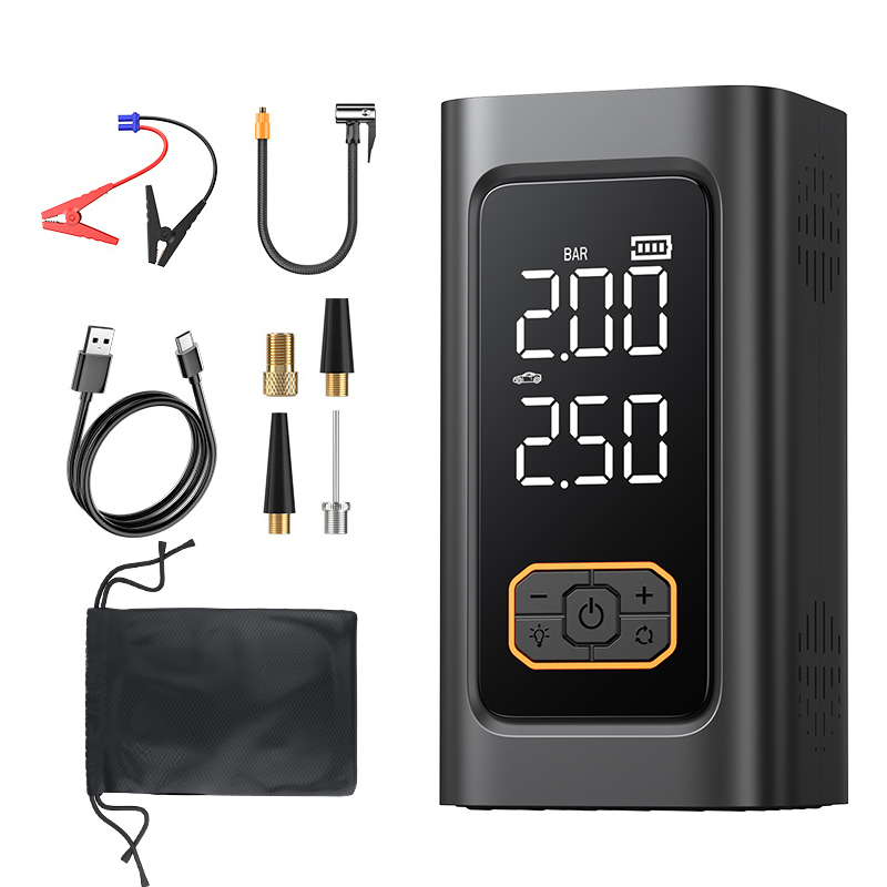 N1 5-in-1 Car Jump Starter with Air Compressor & LED Emergency System (2000A)