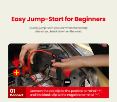 A2 4-in-1 Lithium Battery Car Jump Starter (3000A) with Emergency LED System