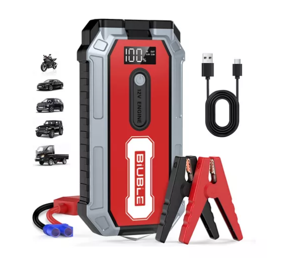 S306 2000A Car Jump Starter Power Bank with Air Compressor