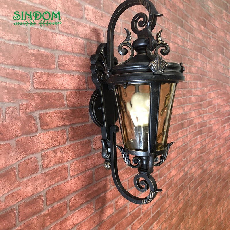 Outdoor Lamp Wall Sconce Light Garden Superior Materials Modern LED Aluminum Glass Anti-corrosion Powder Coated CE Certified