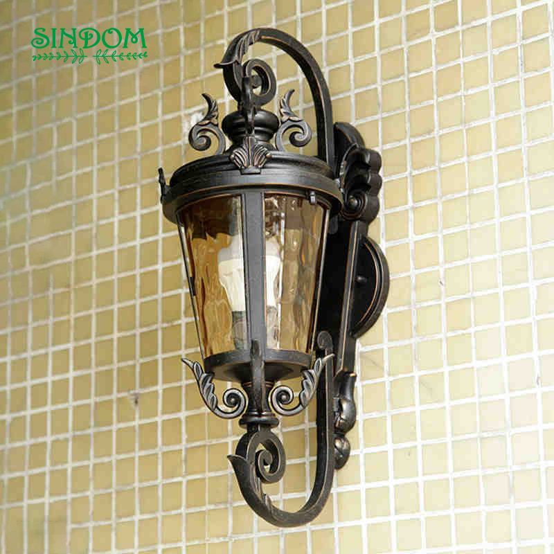 Outdoor Lamp Wall Sconce Light Garden Superior Materials Modern LED Aluminum Glass Anti-corrosion Powder Coated CE Certified