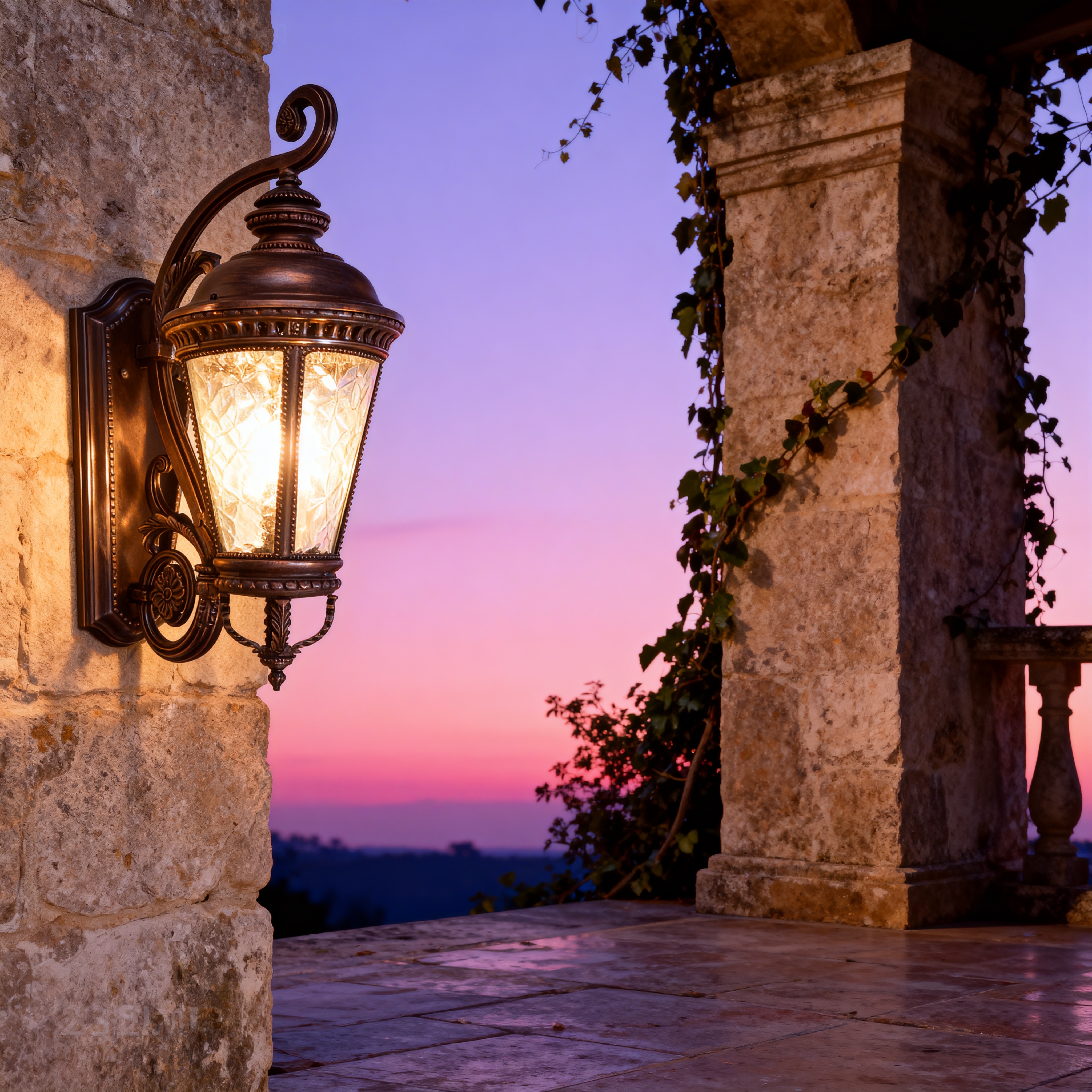 European Antique Hotel Home Decor Lantern Garden Outdoor e27 Wall Lamp
