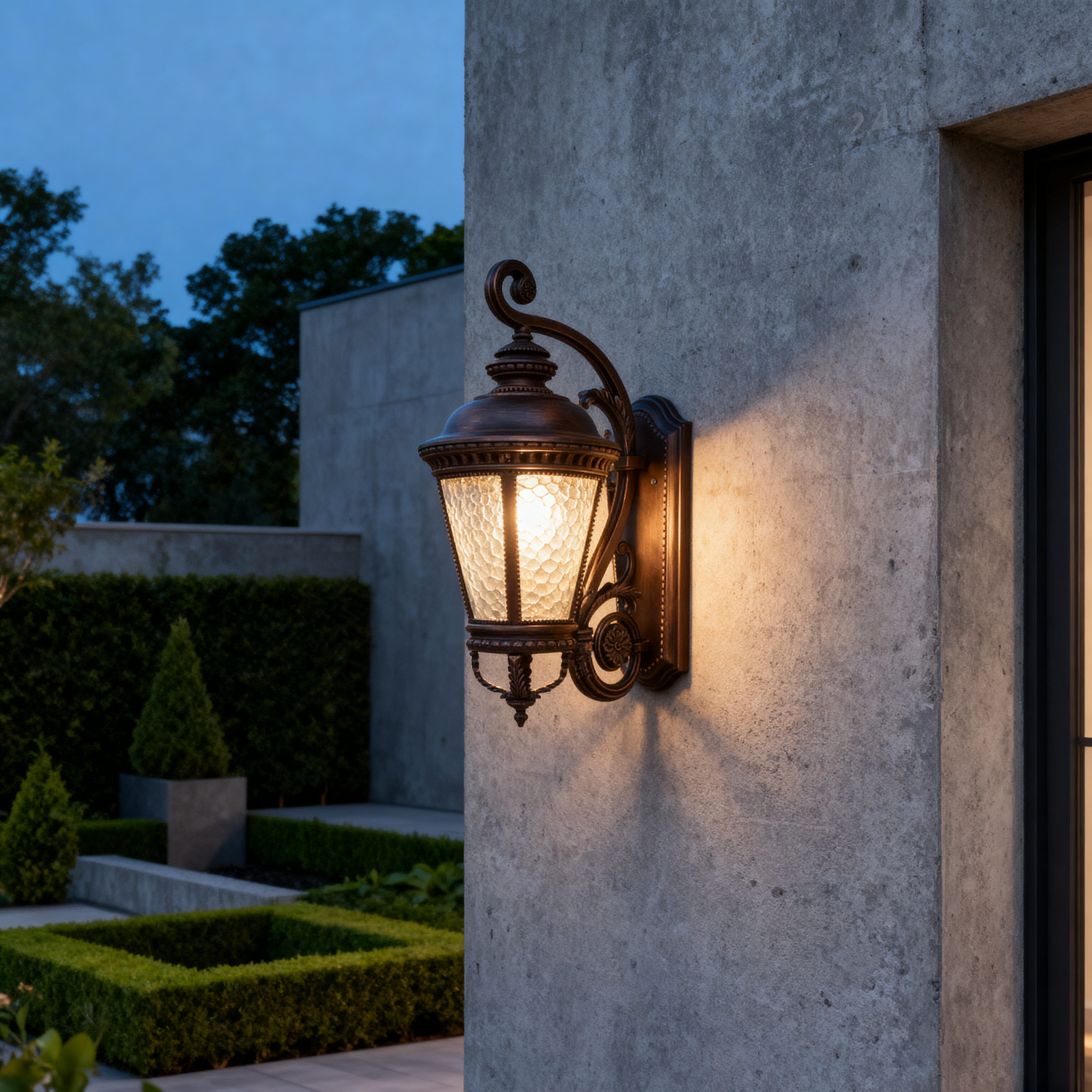 European Antique Hotel Home Decor Lantern Garden Outdoor e27 Wall Lamp