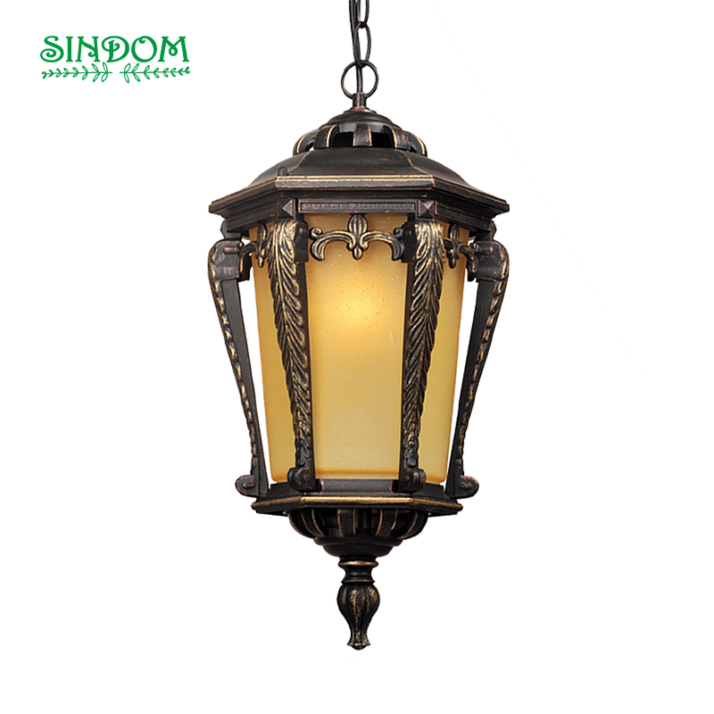 European Best Selling Aluminum Lamp Villa Hotel Pendant Hanging Light