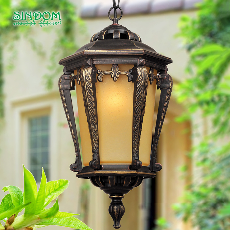 European Best Selling Aluminum Lamp Villa Hotel Pendant Hanging Light