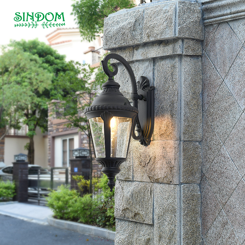 Sindom Excellent Quality European Aluminum LED Outdoor Wall Light for Garden