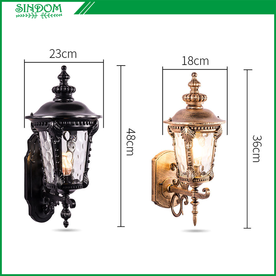 Outdoor Waterproof Lamp European Style Super Bright Garden Aisle Villa LED Wall Light