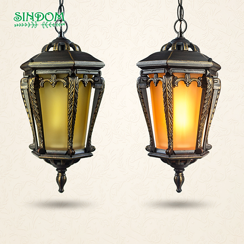 European Best Selling Aluminum Lamp Villa Hotel Pendant Hanging Light