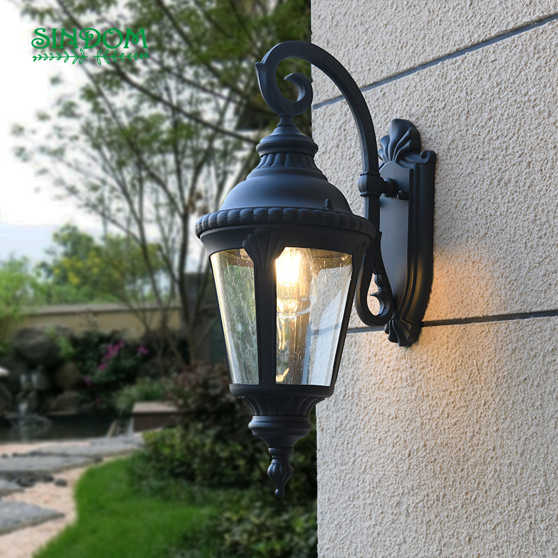 Sindom Excellent Quality European Aluminum LED Outdoor Wall Light for Garden