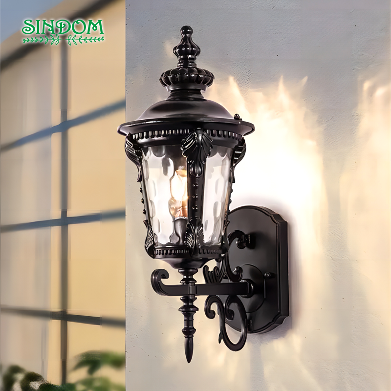 Outdoor Waterproof Lamp European Style Super Bright Garden Aisle Villa LED Wall Light