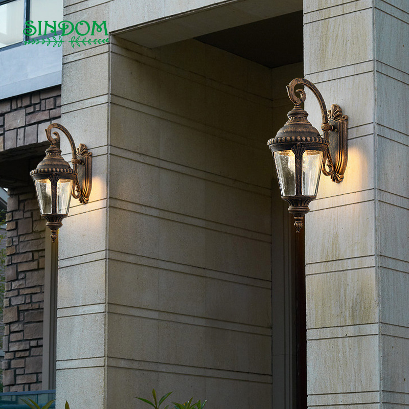 Sindom Excellent Quality European Aluminum LED Outdoor Wall Light for Garden