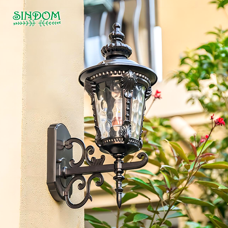 Outdoor Waterproof Lamp European Style Super Bright Garden Aisle Villa LED Wall Light