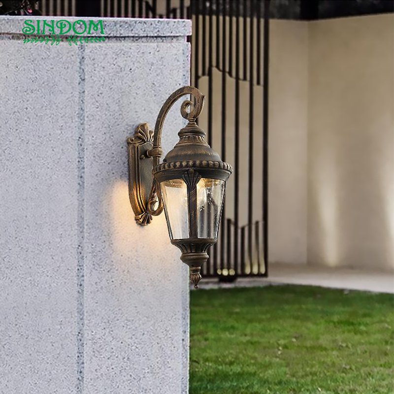 Sindom Excellent Quality European Aluminum LED Outdoor Wall Light for Garden