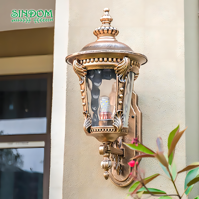 Outdoor Waterproof Lamp European Style Super Bright Garden Aisle Villa LED Wall Light