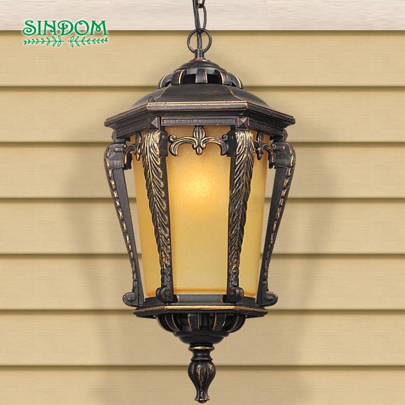 European Best Selling Aluminum Lamp Villa Hotel Pendant Hanging Light