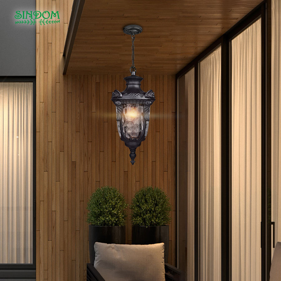 European Style Indoor and Outdoor Use Antique Hang Vintage Lamp