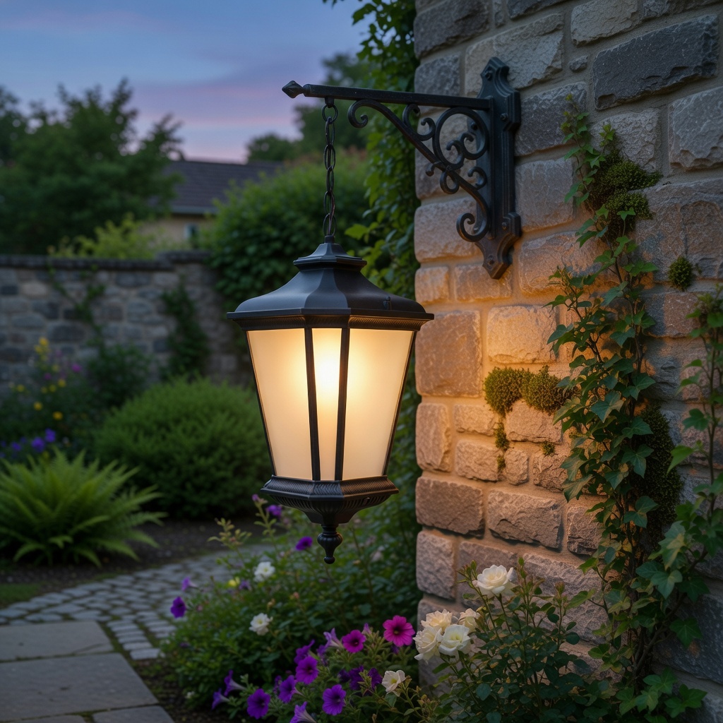 Classic Black Outdoor Hanging Lantern - Waterproof Porch Light for Villa, Hotel & Garden