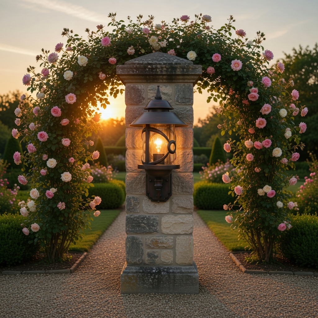 Weatherproof Antique Bronze Wall Mount Lantern - Clear Glass Outdoor Lighting for Home, Hotel & Patio