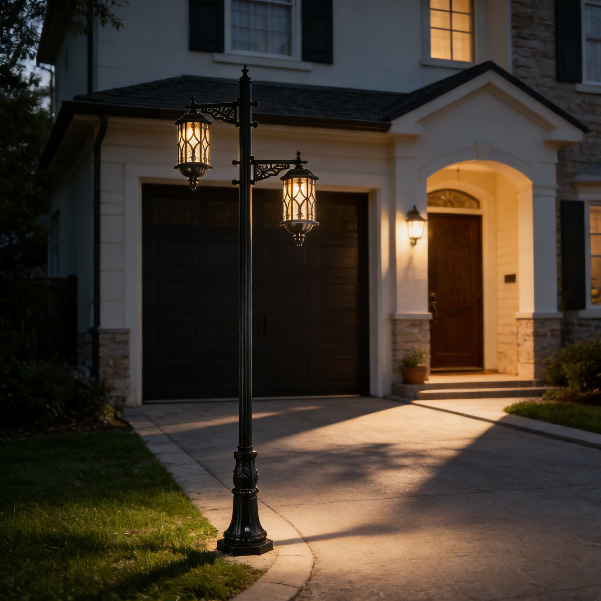 Anti-Corrosion Heavy Duty Durable Outdoor Pole Light for Park, & Public Space
