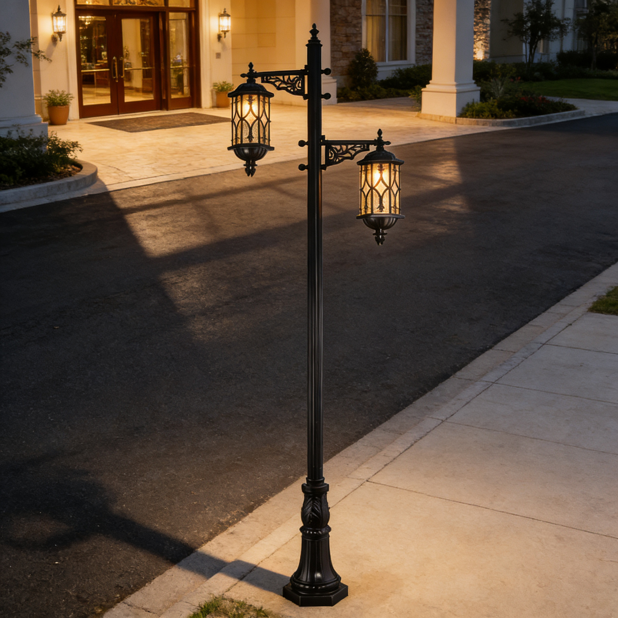 Anti-Corrosion Heavy Duty Durable Outdoor Pole Light for Park, & Public Space