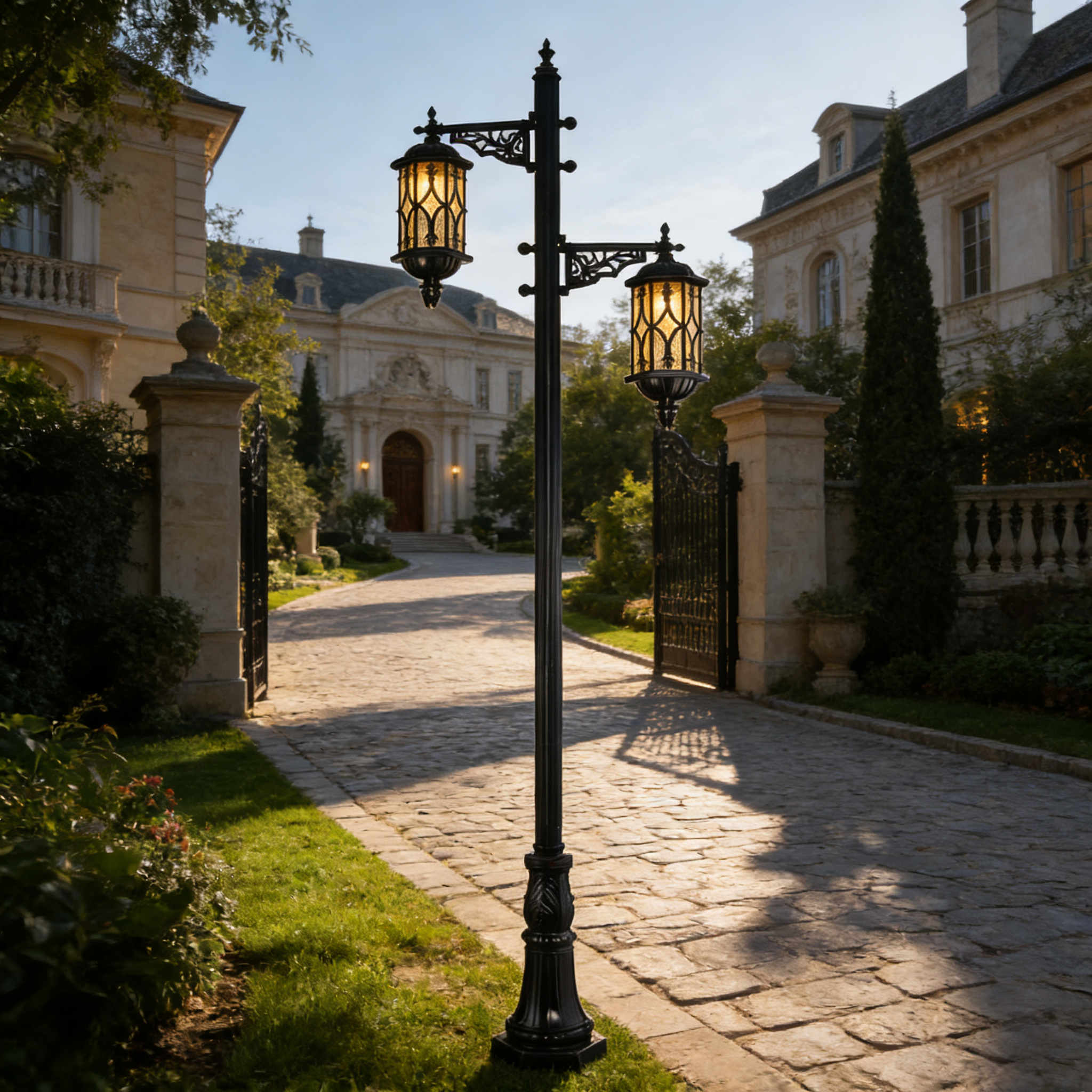 Anti-Corrosion Heavy Duty Durable Outdoor Pole Light for Park, & Public Space