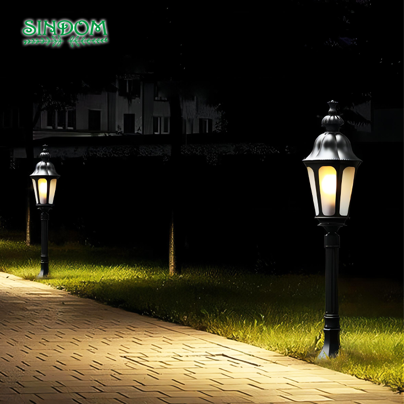 Modern Aluminum Outdoor Lawn Lights for Garden Pathway and Landscape Lighting