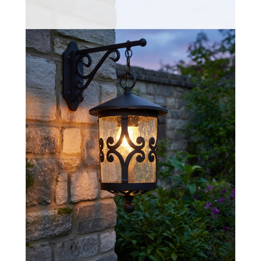 Waterproof LED Outdoor Pendant Lights Aluminum Hanging Lamp for Exterior Use